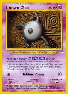 Unown [X] 30/105 - Neo Destiny