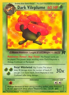 Dark Vileplume 30/82 - Team Rocket