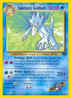 Sabrina's Golduck 30/132 - Gym Challenge