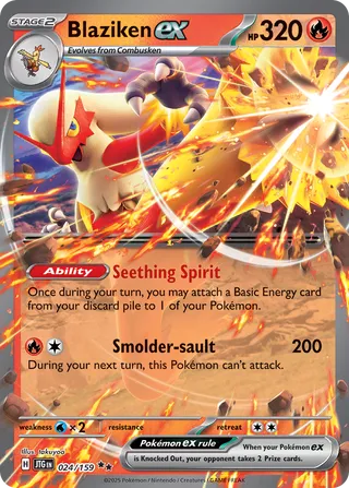 Blaziken ex 024/159 - Journey Together