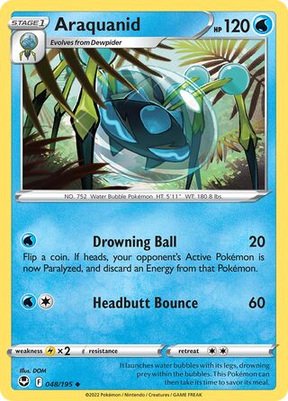 Araquanid 048/195 - Silver Tempest