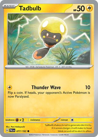 Tadbulb 077/193 - Paldea Evolved