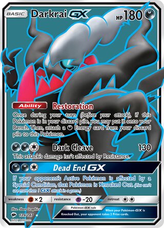 Darkrai-GX 139/147 - Burning Shadows