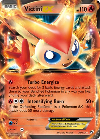 Victini-EX 24/113 - Legendary Treasures