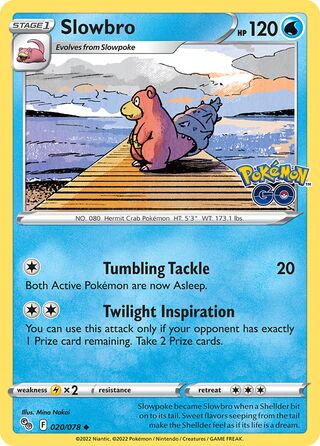 Slowbro 020/078 - Pokémon GO