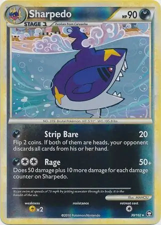 Sharpedo 30/102 - Triumphant