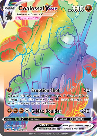 Coalossal VMAX 189/185 - Vivid Voltage