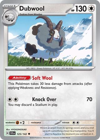 Dubwool 125/142 - Stellar Crown