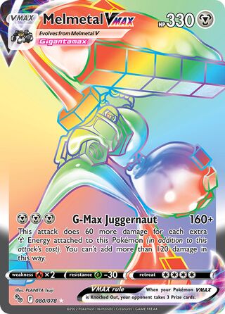 Melmetal VMAX 080/078 - Pokémon GO