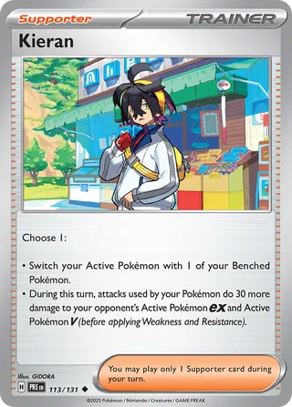 Kieran 113/131 - Prismatic Evolutions