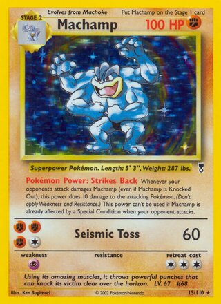 Machamp 15/110 - Legendary Collection