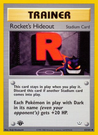 Rocket's Hideout 63/64 - Neo Revelation