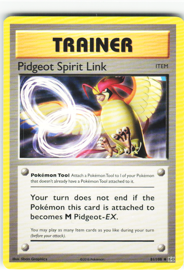 Pidgeot Spirit Link 81/108 - Evolutions