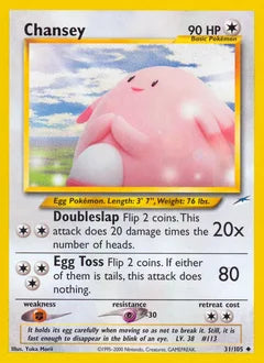 Chansey 31/105 - Neo Destiny