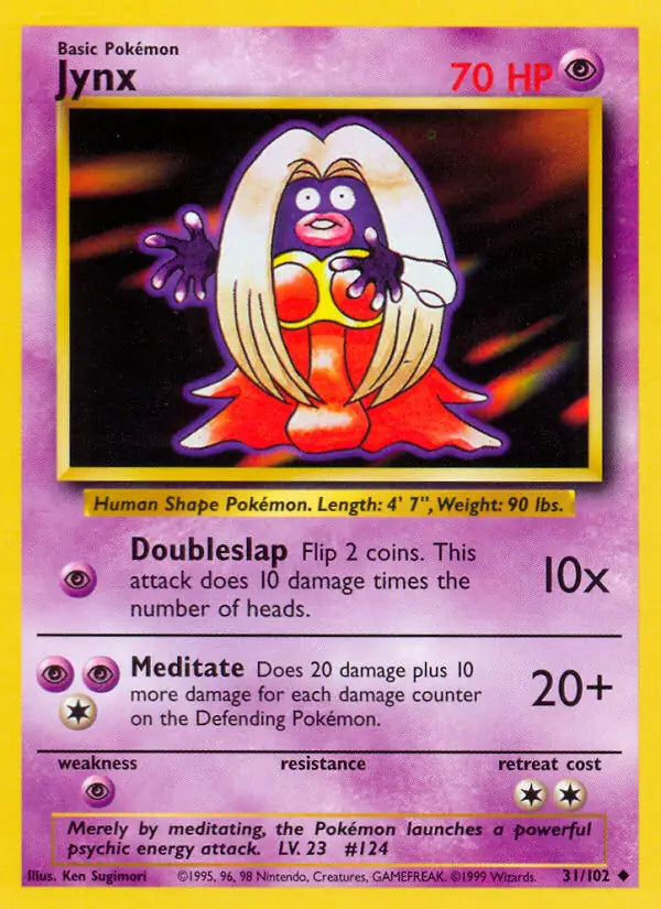 Jynx 31/102 - Base Set