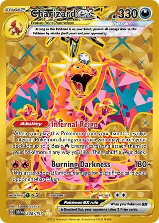 Charizard ex 228/197 - Obsidian Flames