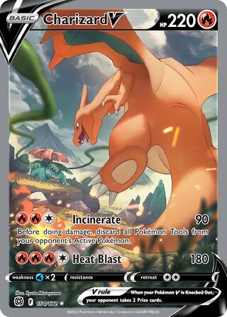 Charizard V 154/172 - Brilliant Stars
