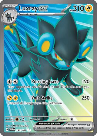 Luxray ex 195/167 - Twilight Masquerade