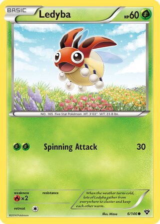 Ledyba 6/146 - XY Base