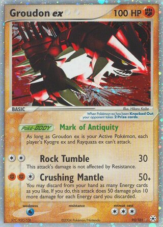 Groudon ex 93/101 - Hidden Legends