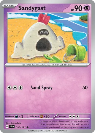 Sandygast 090/191 - Surging Sparks