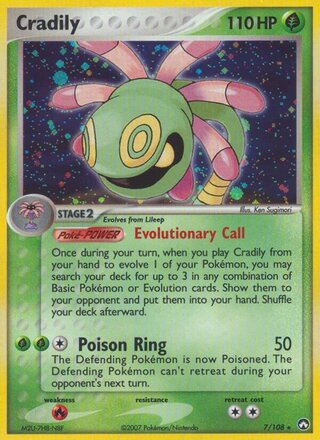 Cradily 7/108 - Power Keepers