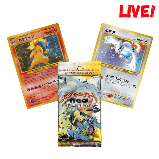 Pokemon Neo Genesis Booster (Japansk) (Live)
