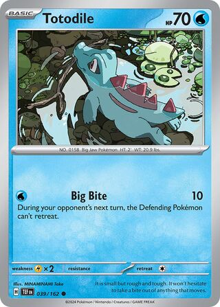 Totodile 039/162 - Temporal Forces