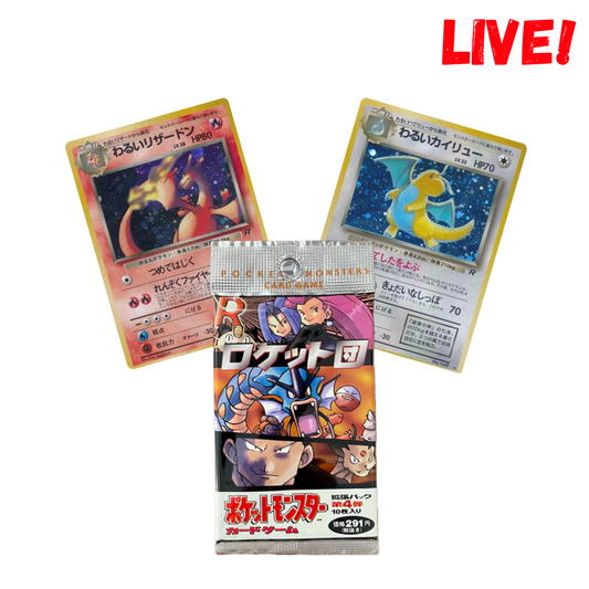 Pokemon Rocket Gang Booster (Japansk) (Live)
