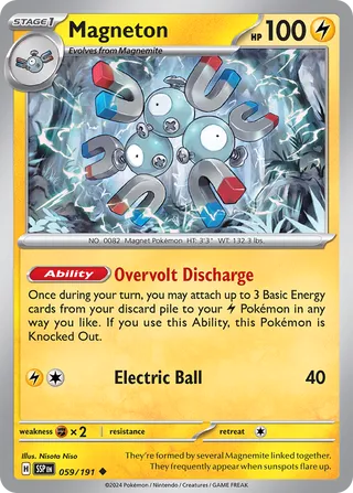 Magneton 059/191 - Surging Sparks