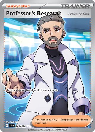 Professor's Research 241/198 - Scarlet & Violet Base