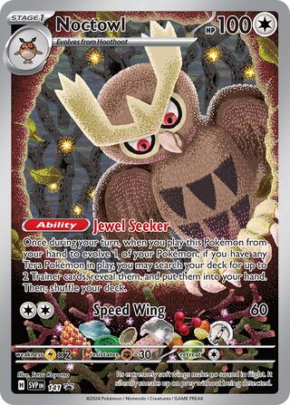 Noctowl 141 - Scarlet & Violet Promos