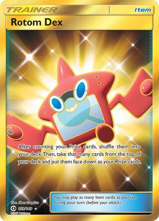 Rotom Dex 159/149 - Sun & Moon Base