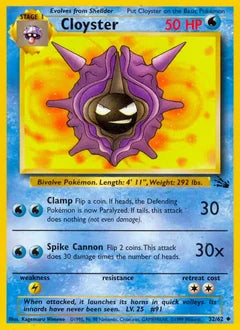 Cloyster 32/62 - Fossil