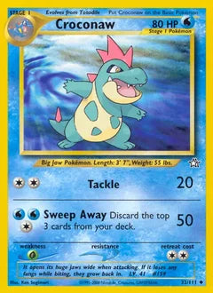 Croconaw 32/111 - Neo Genesis
