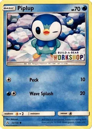 Piplup Build-A-Bear 32 - Miscellaneous Promos
