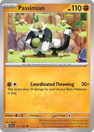 Passimian 111/191 - Surging Sparks