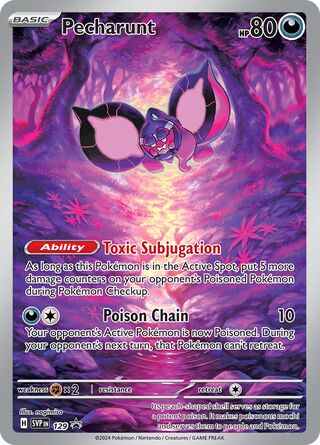 Pecharunt 129 - Scarlet & Violet Promos