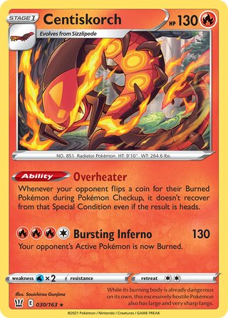 Centiskorch 030/163 - Battle Styles