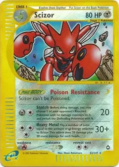 Scizor 32/147 - Aquapolis