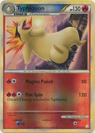 Typhlosion 32/123 - HeartGold & SoulSilver