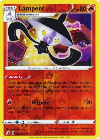 Lampent 032/192 - Rebel Clash