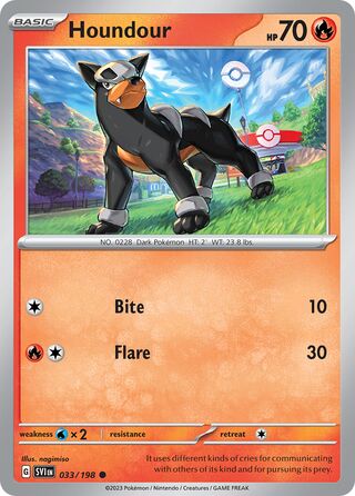 Houndour 033/198 - Scarlet & Violet Base