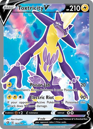 Toxtricity V 182/192 - Rebel Clash