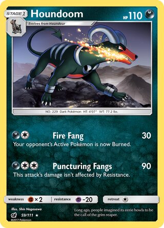 Houndoom 59/111 - Crimson Invasion