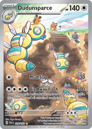 Dudunsparce 229/193 - Paldea Evolved