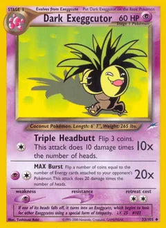 Dark Exeggutor 33/105 - Neo Destiny