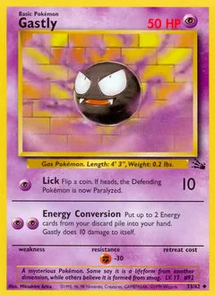 Gastly 33/62 - Fossil