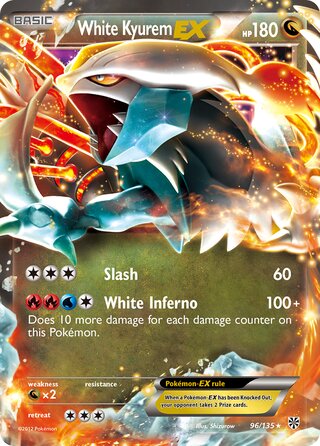 White Kyurem-EX 96/135 - Plasma Storm