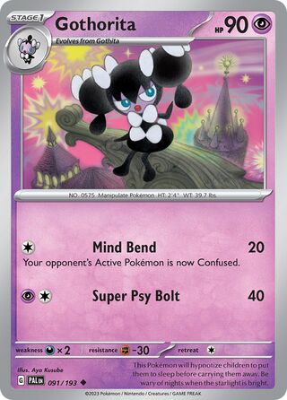 Gothorita 091/193 - Paldea Evolved